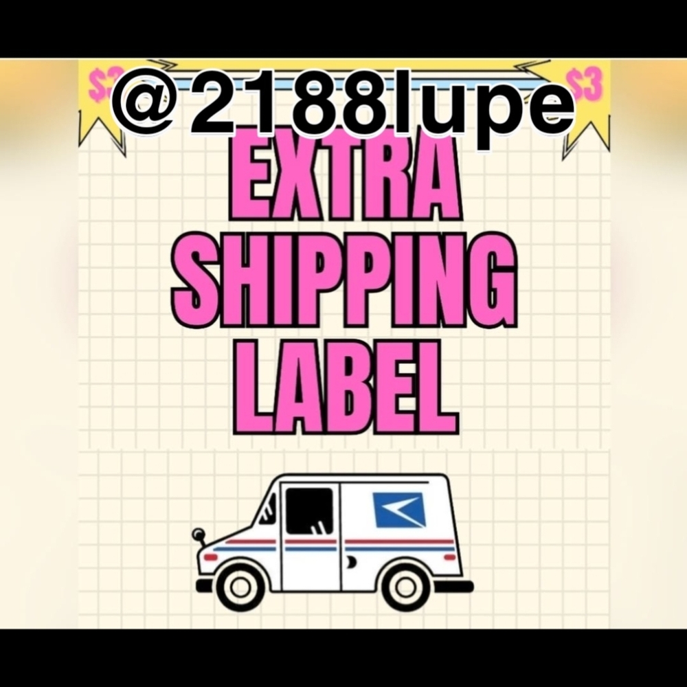 Extra Shipping Label - Free People